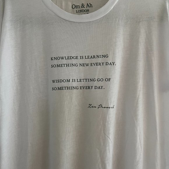 Om & Ah Rolled Sleeve Muscle Tank - Picture 2 of 5